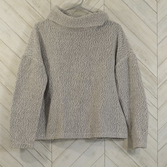 a new day white/gray turtle neck long sleeve sweater size L - Picture 1 of 2